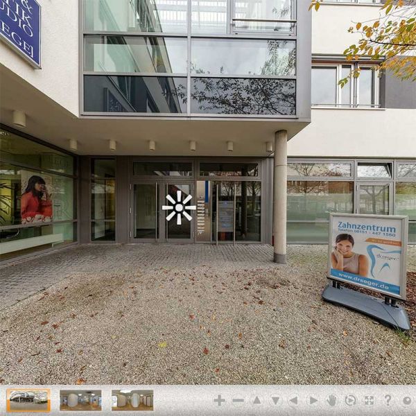 360°Panoramen für Zahnarztpraxis